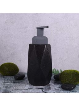 Kuber Industries - Liquid Soap, Handwash Soap, Soap Dispenser for Wash Basin | 400 ml | Black