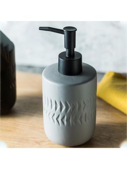 Kuber Industries - Liquid Soap, Handwash Soap, Soap Dispenser for Wash Basin | 250 ML | Gray