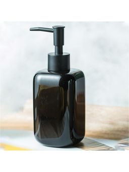 Kuber Industries - Liquid Soap, Handwash Soap, Soap Dispenser for Wash Basin | 300 ML | Black