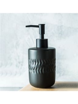 Kuber Industries - Liquid Soap, Handwash Soap, Soap Dispenser for Wash Basin | 250 ML | Black