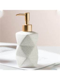 Kuber Industries - Liquid Soap, Handwash Soap, Soap Dispenser for Wash Basin | 300 ML | White
