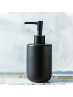 Kuber Industries - Liquid Soap, Handwash Soap, Soap Dispenser for Wash Basin | 350 ML | Black
