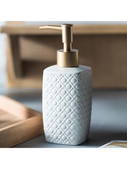 Kuber Industries - Liquid Soap, Handwash Soap, Soap Dispenser for Wash Basin | 310 ML | White