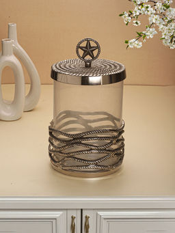 Trovea's - Rope Twist Covered Jar