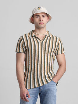 Jack & Jones - Green Slim Fit Polo T-shirt