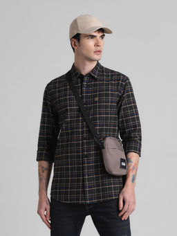 Jack & Jones - Green Regular Fit Casual Shirt
