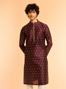 Diwas by Manyavar - Purple Wonder Kurta for Men