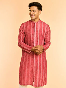Diwas by Manyavar - Multi-Color Viscose Kurta for Men