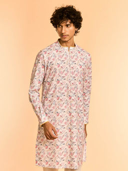 Diwas by Manyavar - Elegant White Kurta for Men