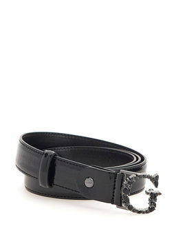Guess - Women Black Solid Pu Belt