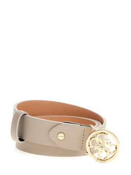 Guess - Women Beige Solid Pu Belt