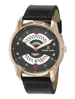 Daniel Klein - Analog Black Dial Men Watch- DK12155-2
