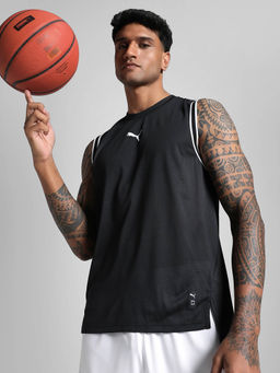 Puma - Black Basketball Sleeveless T-shirt