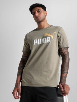 Puma - Grey Logo Gym T-shirt