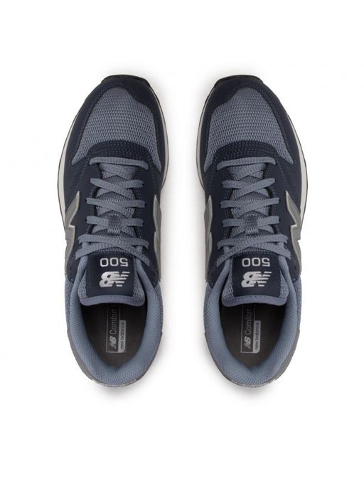 Buy New Balance Men Navy Blue 500 Sneakers Online - Main Image