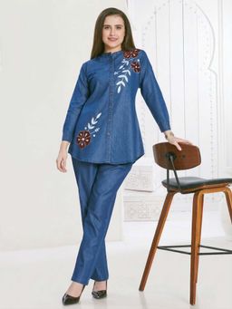 Autumnlane - Kipling Aspen Embroidery Denim Co-Ord Set