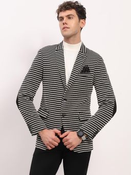 Global Republic - Black Polycotton Woven Blazer