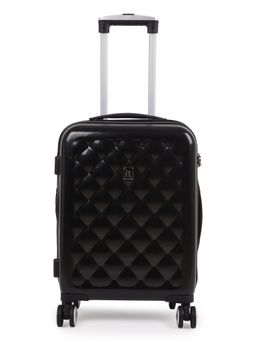 it luggage - Fashionista Glossy Black Cabin 20 Inches Expandable Hardsided TSA Trolley Bag