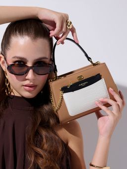 Akiki London - Black Vegan Leather Women Satchel Bag