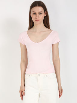 Tommy Hilfiger - Womens Casual Top Pink