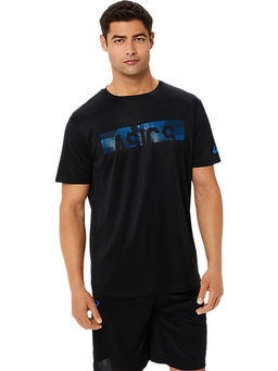ASICS - M Ca Ss Black Men Gym & Training T-shirts