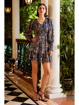 Calling June - Maia Printed Mini Dress