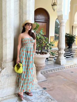 Calling June - Male Green Dress
