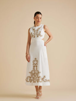 Calling June - Rigens Midi Dress