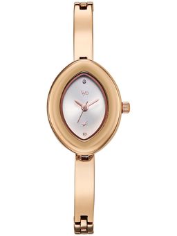 Fastrack - Women Vyb Luna with Quartz Analog Silver Dial Alloy Strap Watch FV60143WM01W (M)