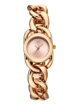 Fastrack - Women Vyb Analog Rose Gold Dial Alloy Strap Watch FV60150WM01W (M)