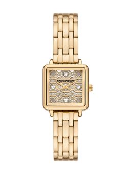 SKECHERS - Women Katella Gold Toned Dial Quartz Watch SR6339 (M)