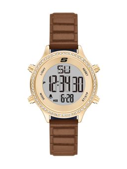 SKECHERS - Women Aliso White Dial Toned Digital Watch SR6343 (M)