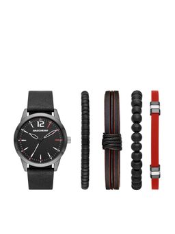 SKECHERS - Men Black Quartz Watch with Bracelets SR9066 (M)