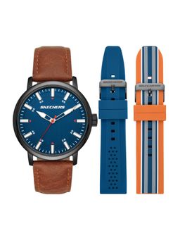 SKECHERS - Men Blue Quartz Watch with Straps SR9069 (L)