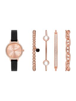 SKECHERS - Women Elevated Glitz Rose Gold Quartz Watch with Bracelets SR9070 (S)