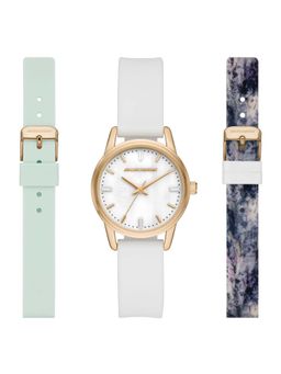 SKECHERS - Women White Quartz Watch with Straps SR9088 (S)