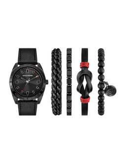 SKECHERS - Men Black Quartz Watch with Bracelets SR9139 (M)