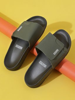 Chupps - Bandwidth Sliders Men Casual Sliders Olive