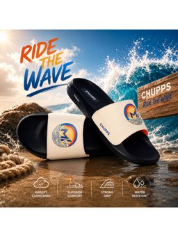 Chupps - Mi Official Sliders Men Casual Sliders White