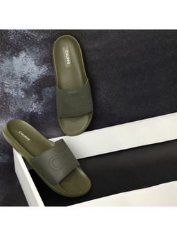 Chupps - Urban One Sliders Men Casual Sliders Black & Olive