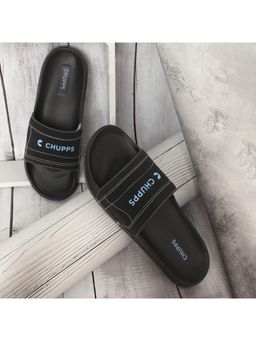 Chupps - Urban One Sliders Men Casual Sliders Black