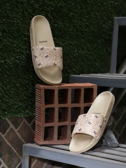 Chupps - Dream Beige Women Casual Sliders