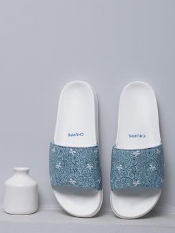 Chupps - Dream Blue Women Casual Sliders