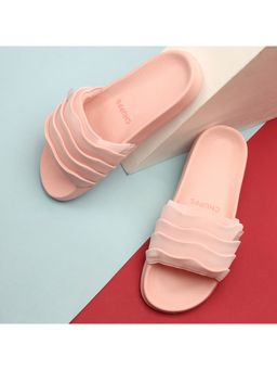Chupps - Womens Rose Pink Casual Sliders