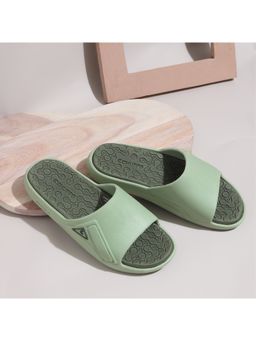 Chupps - Women Nova Sea Green Casual Sliders