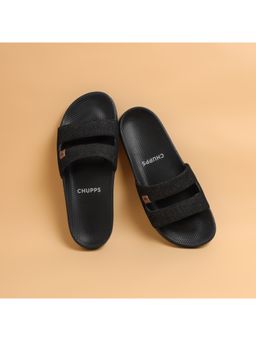 Chupps - Women'S Zella Black Sliders