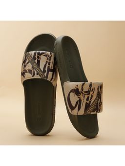 Chupps - ROGUE Olive Sliders