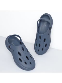 Chupps - Men Navy Blue Gator Clogs