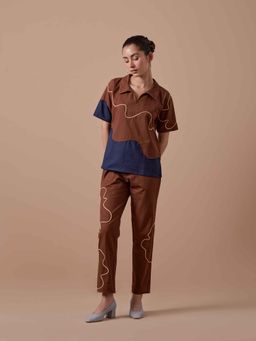 Shibui - Mocha Co-ord - Multi-Color (Set of 2)