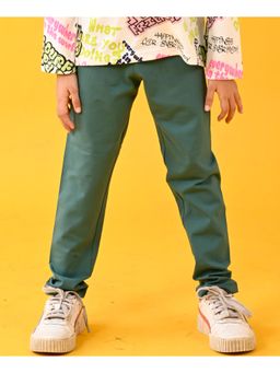 ANTHRILO - Green Heart Fun Soft Leggings